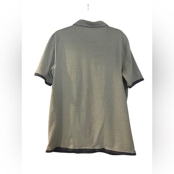 7 Diamonds Men's Green Polo Shirt Size Large - Picture 4 of 10